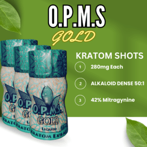 OPMS Gold Kratom Shot