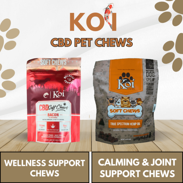 CBD For Pets Soft Chews KOI