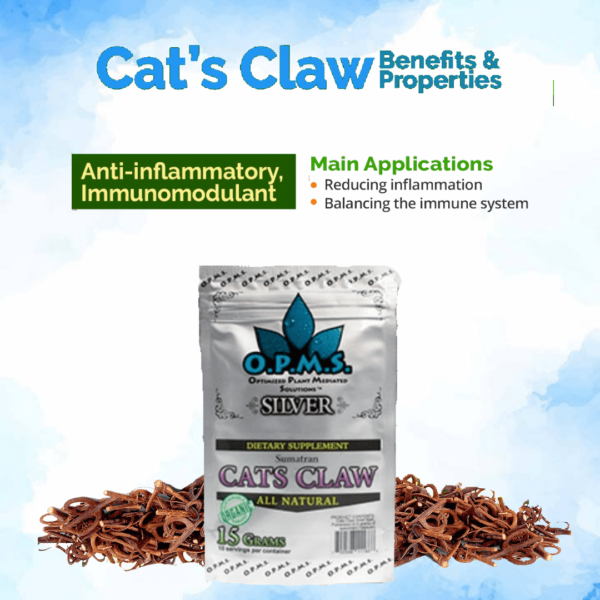 OPMS Cats Claw Anti Inflammatory Supplement