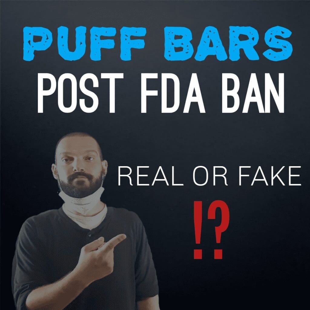 Puff Bars Post FDA Ban Real Or Fake b
