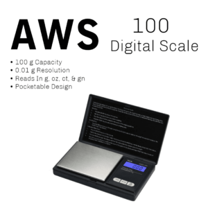 AWS 100 Digital Pocket Scale