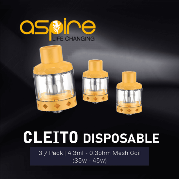 Aspire Cleito Mesh Disposable Tanks