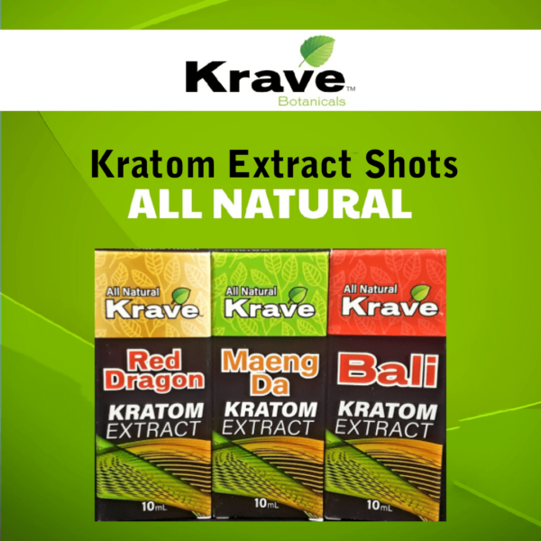 Krave Kratom Extract Shots