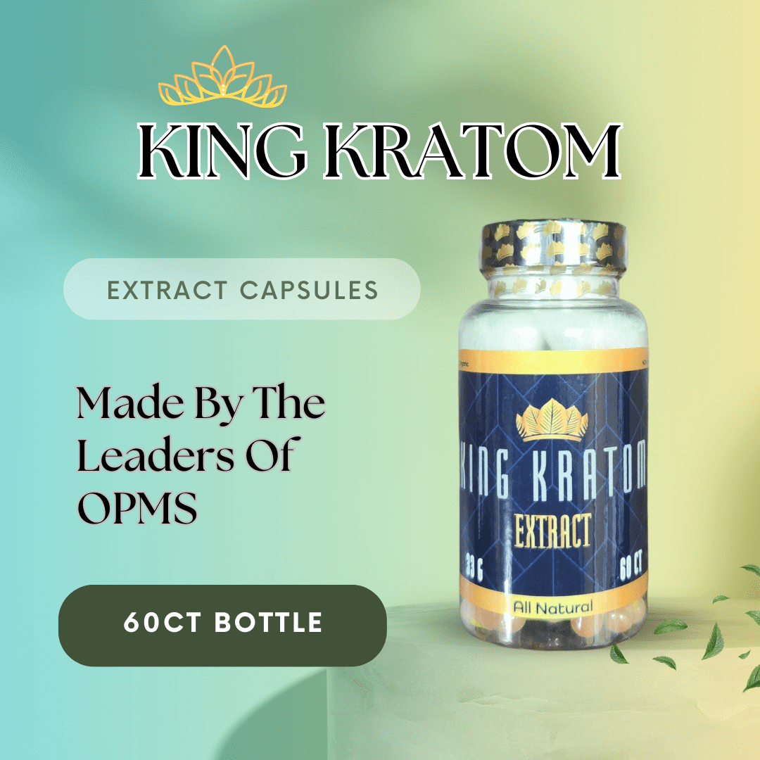 King Kratom Extract Capsules 60ct