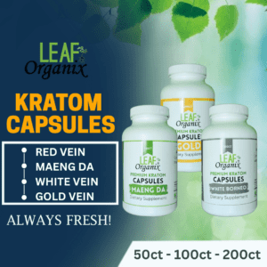 Leaf Organix Kratom Capsules