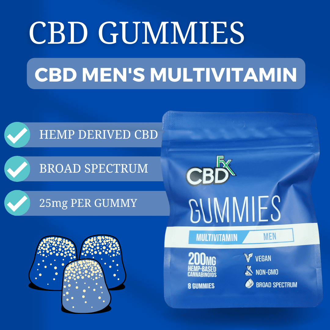 CBDFX Mens Multivitamin Blend Gummies