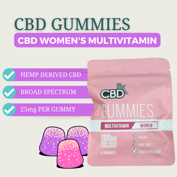 CBDFX Women's Multivitamin Gummies