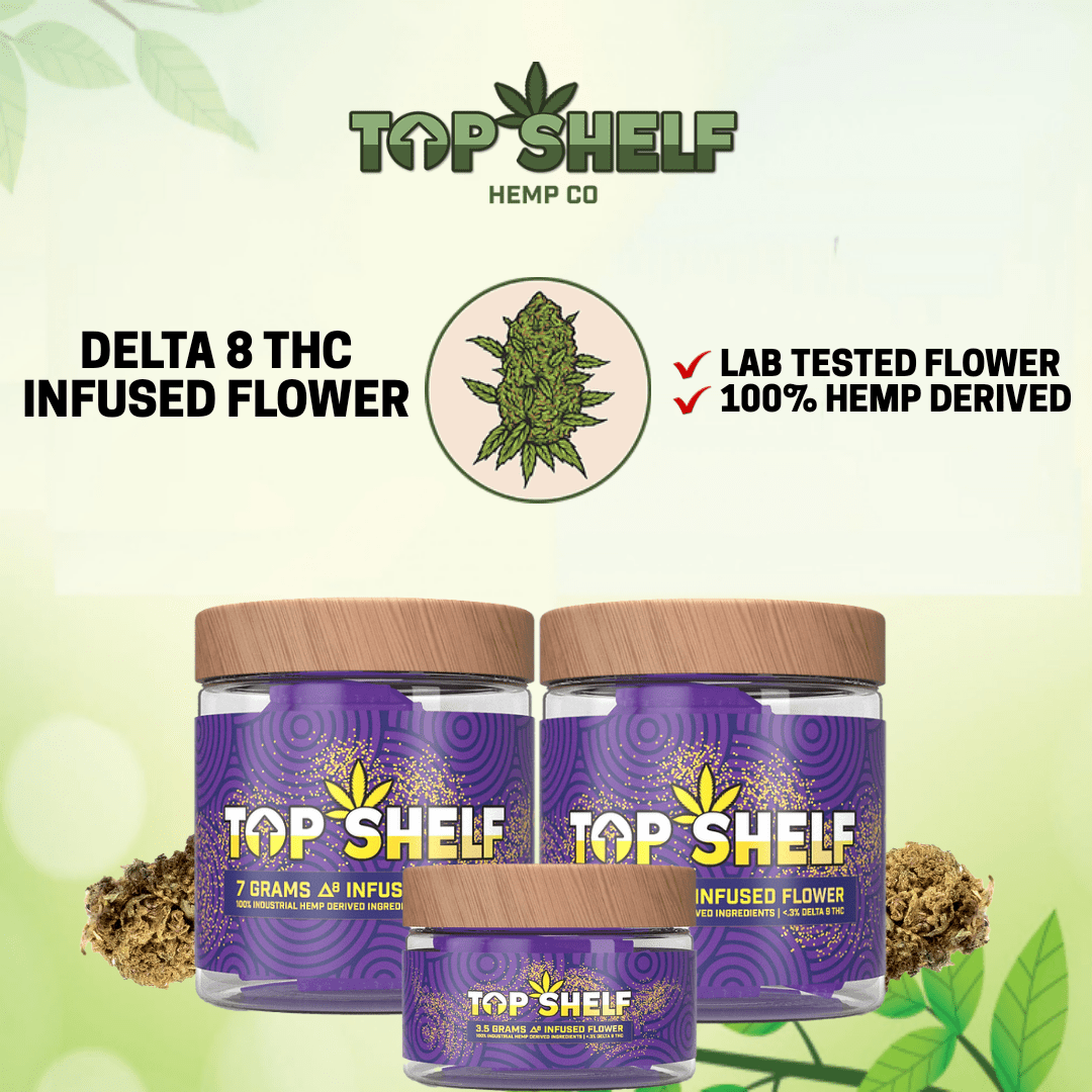 Delta 8 THC Cannabis Flower Top Shelf Buds
