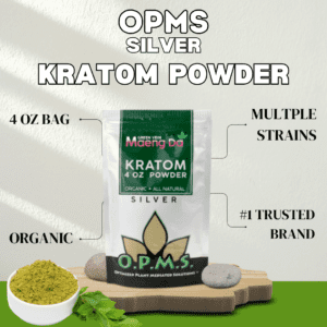 OPMS Silver Kratom Powder
