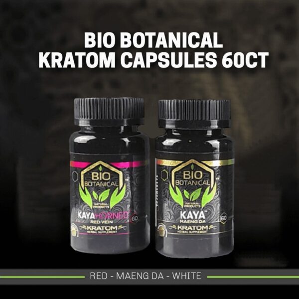 Bio Botanical Kratom Capsules 60ct