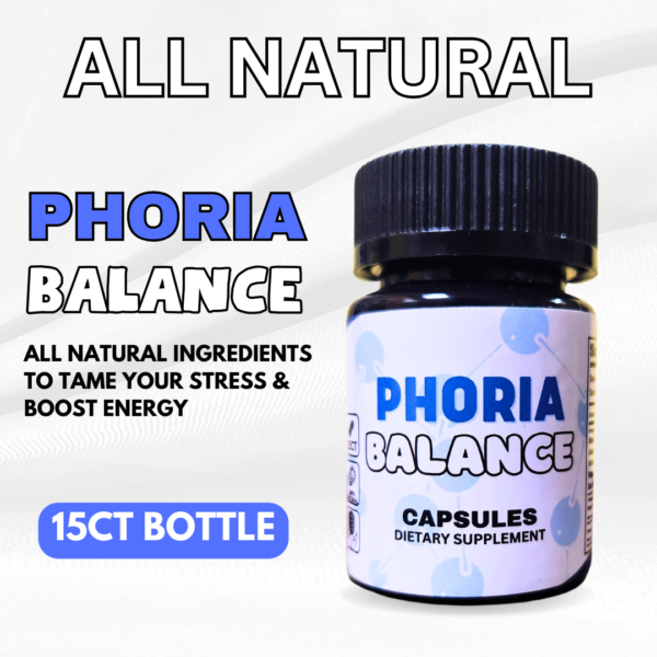 Phoria Balance Stress Supplements 15ct Capsules