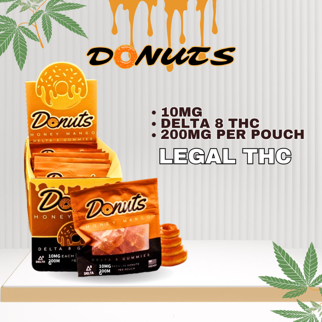 Donuts Delta 8 Legal THC Gummies 200mg