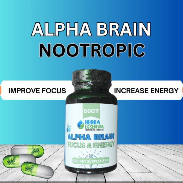 Herba Essentia Alpha Brain Focus And Energy Nootropic