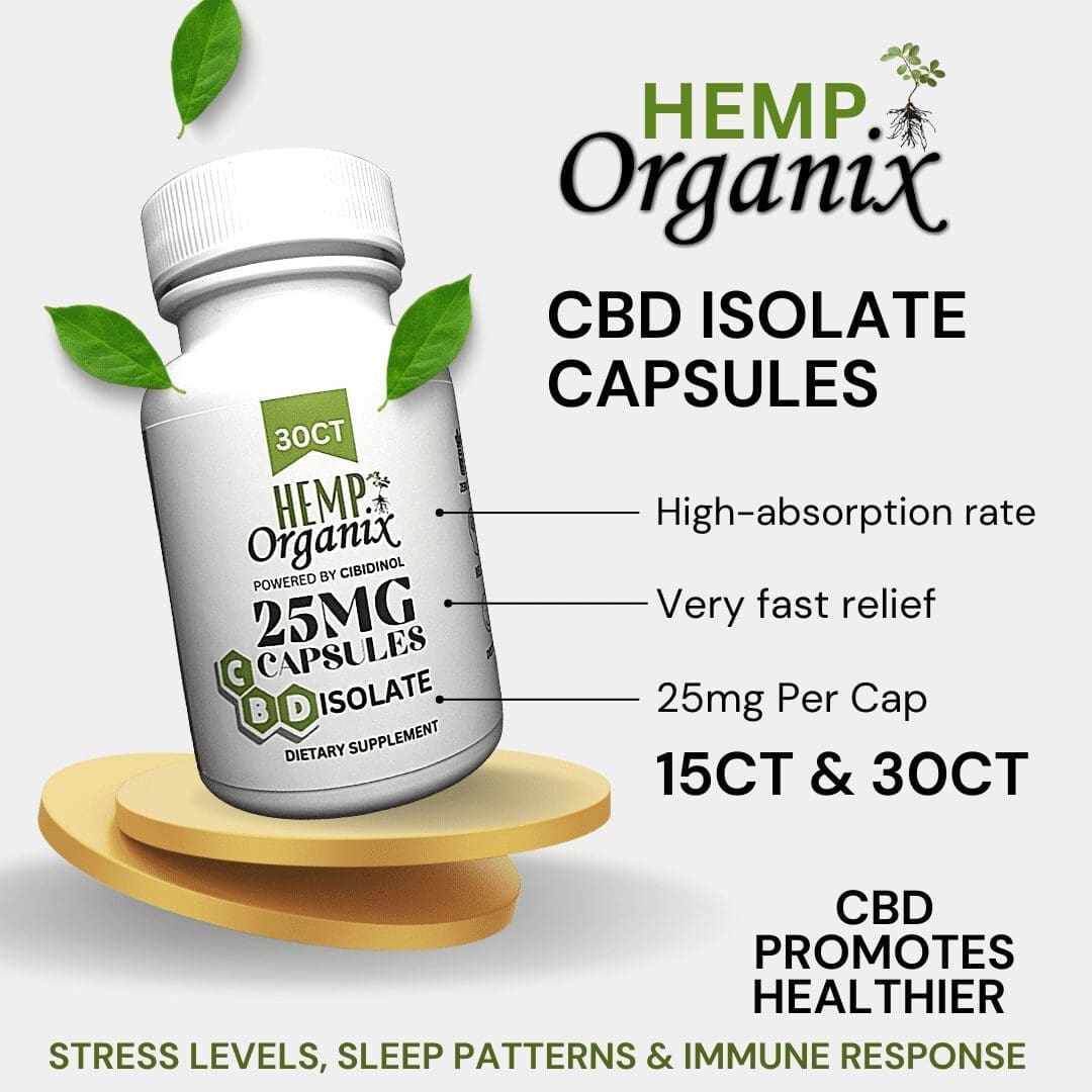 Hemp Organix Isolate 30ct