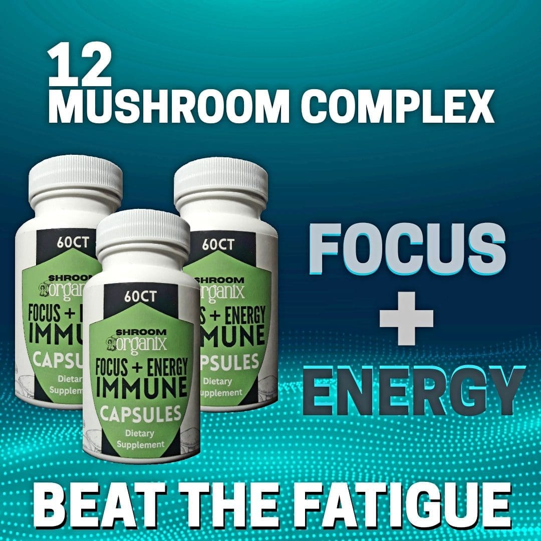 Focus And Energy Mushroom Capsules