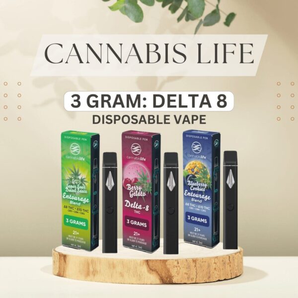 Cannabis Life Delta 8 Disposable Vapes 2g