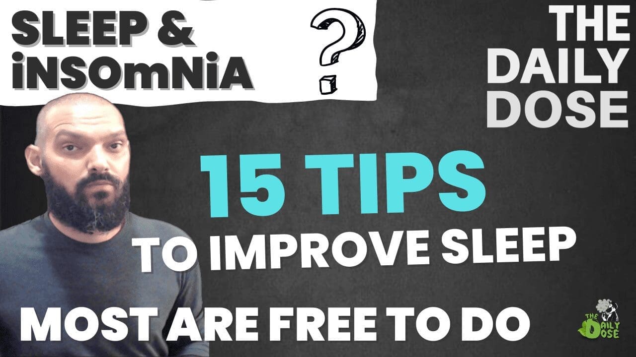 Treating Insomnia 15 Tips For Improving Sleep