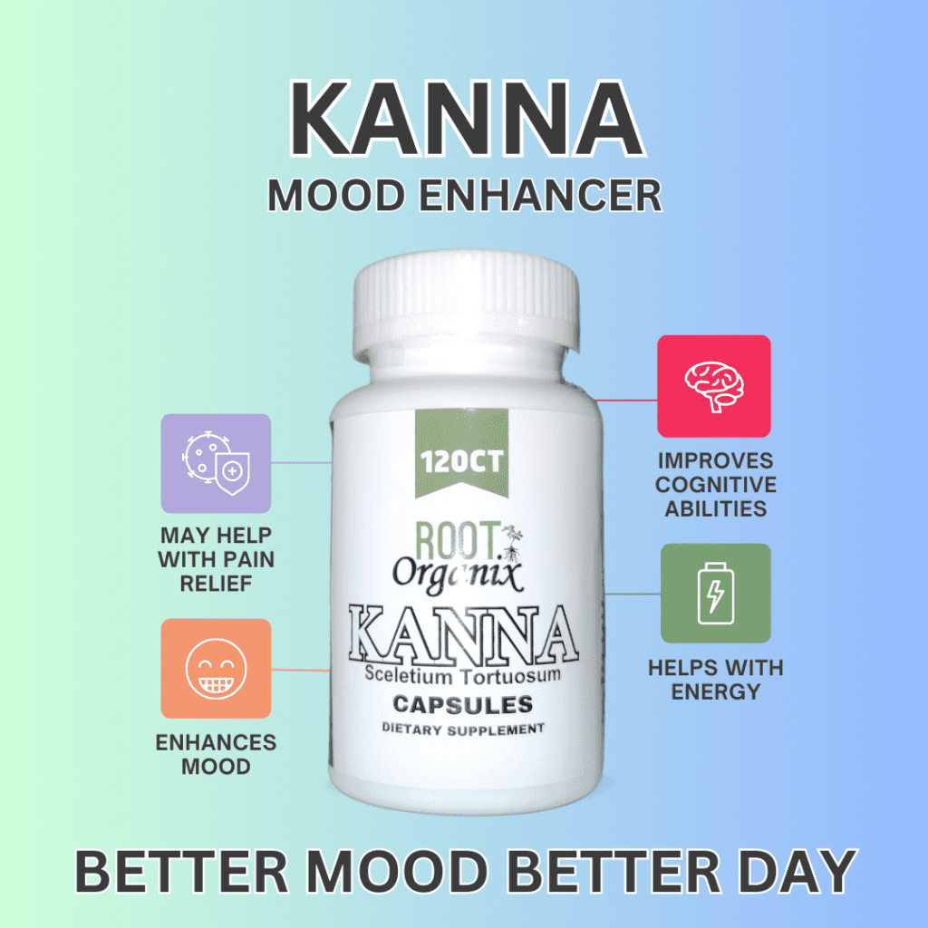 Mood And Energy Supplement Kanna Capsules