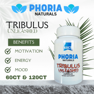 Phoria Naturals Tribulus Unleashed Motivation Capsules