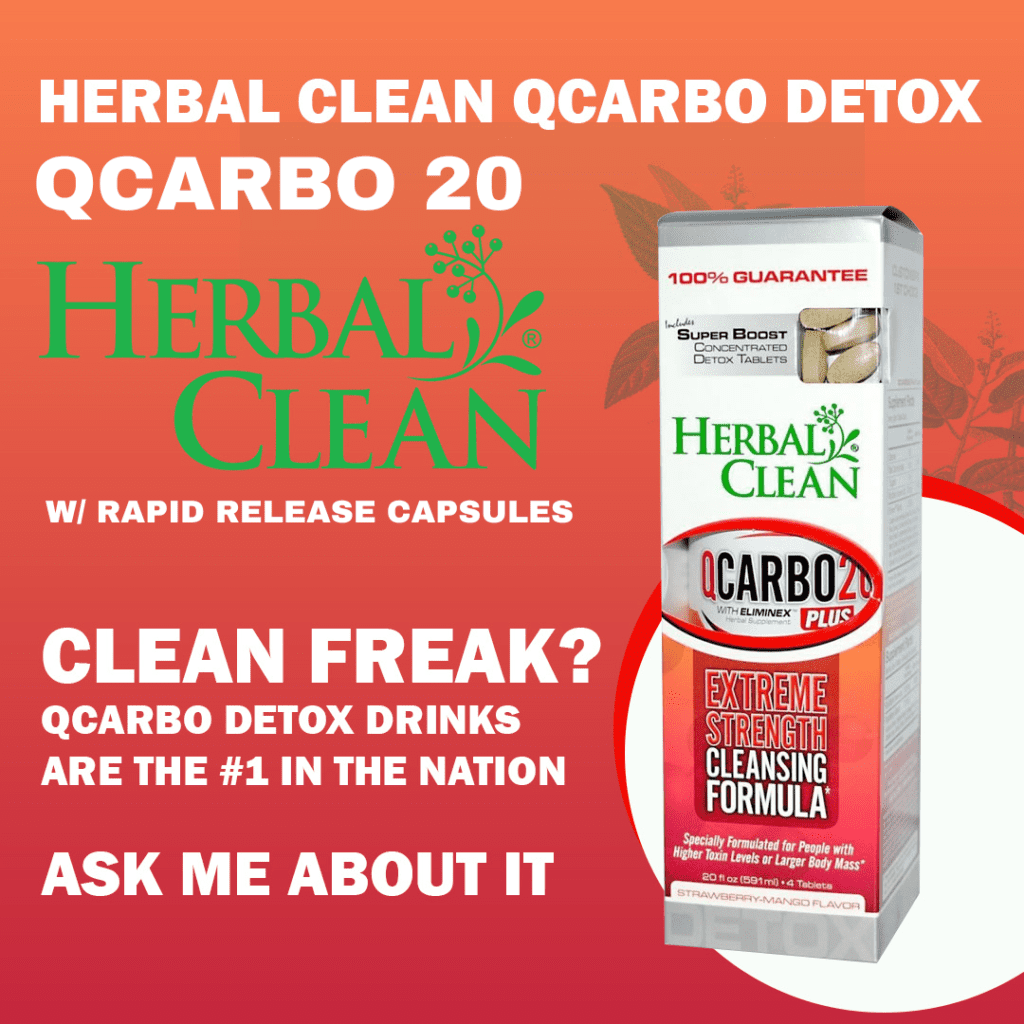 Rapid Detox Herbal Clean QCarbo 20 Formula