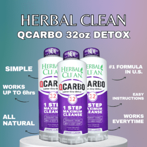 Detox Drink Herbal Clean QCarbo 32