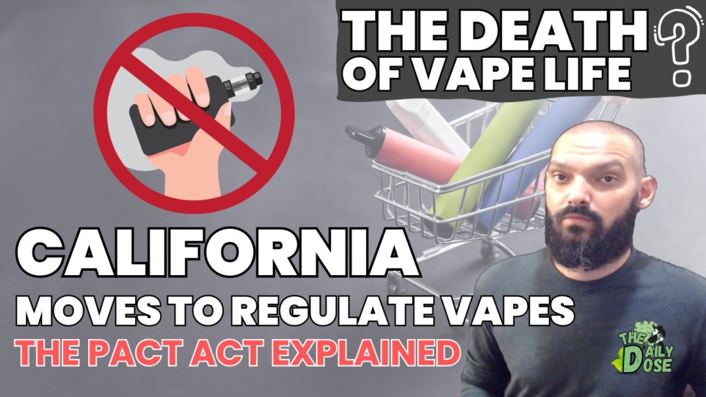 The Vape Industry Hit With Another Regulation Banning Flavored Vapes The Pact Act Explained