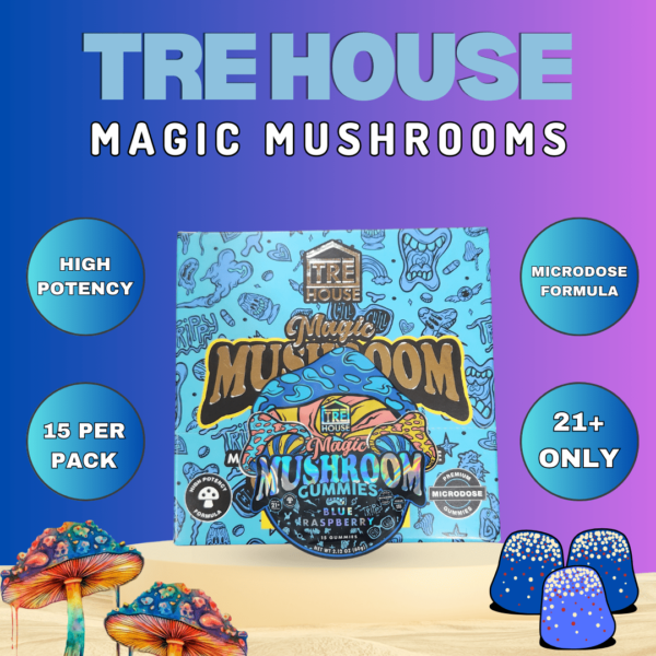 Tre House Magic Mushroom Blend Gummies