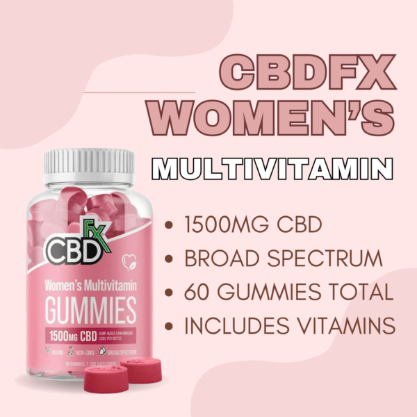 CBDFX Women's Multivitamin Gummies