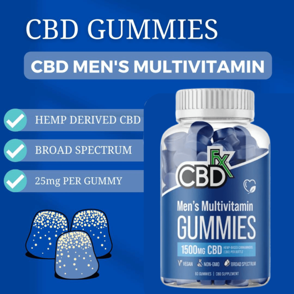 CBDfx Mens Multivitamin Gummy