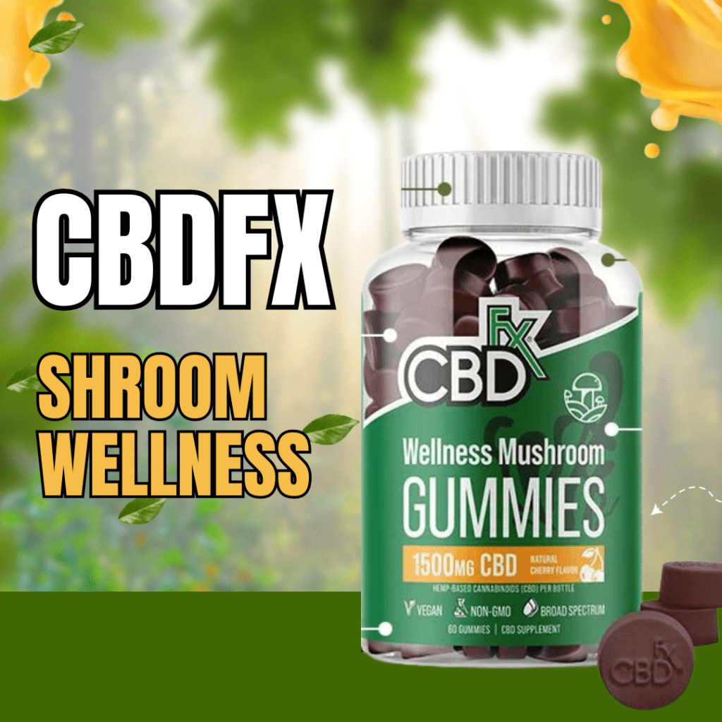 CBDfx Mushroom Wellness Gummies