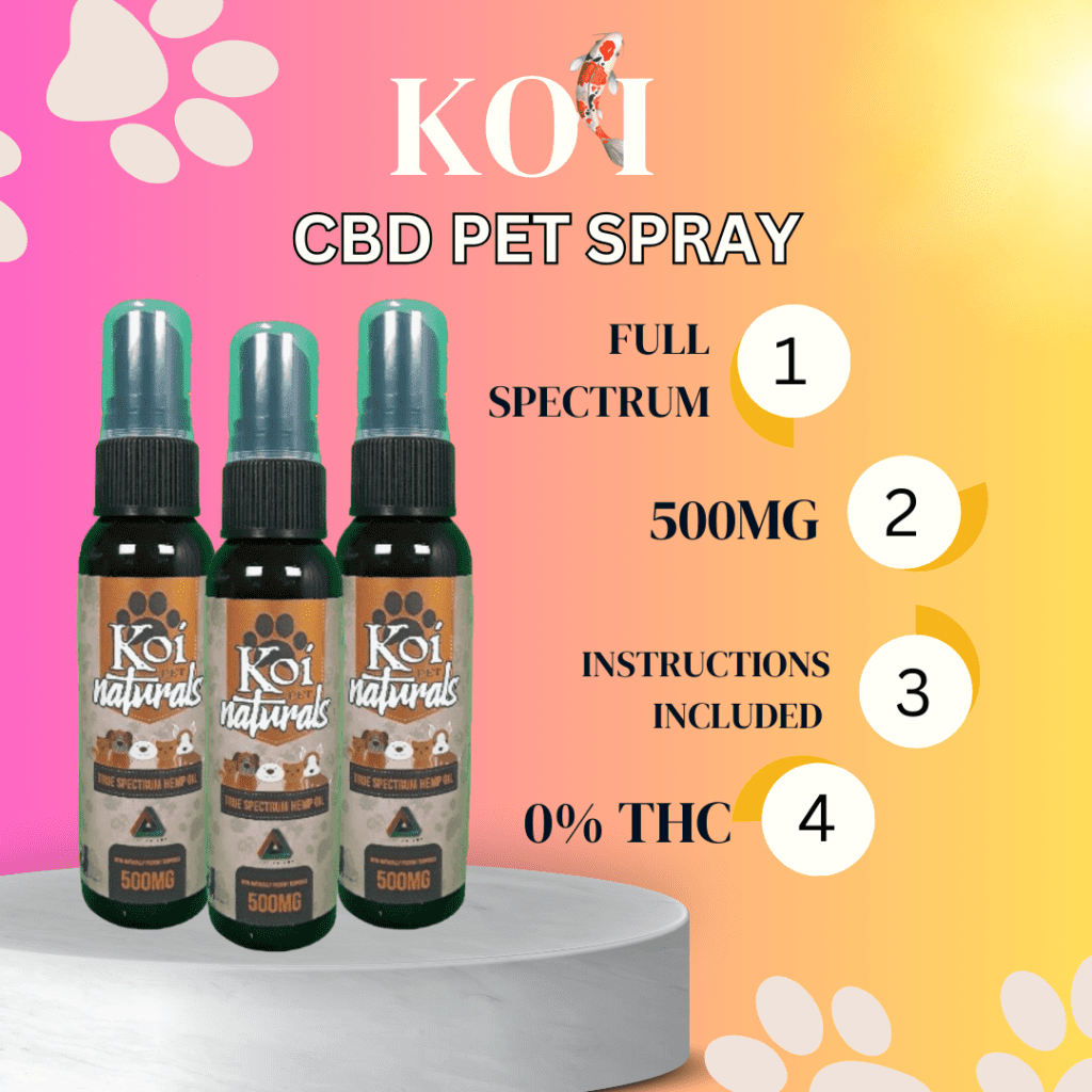 Pet CBD Oral Spray Koi