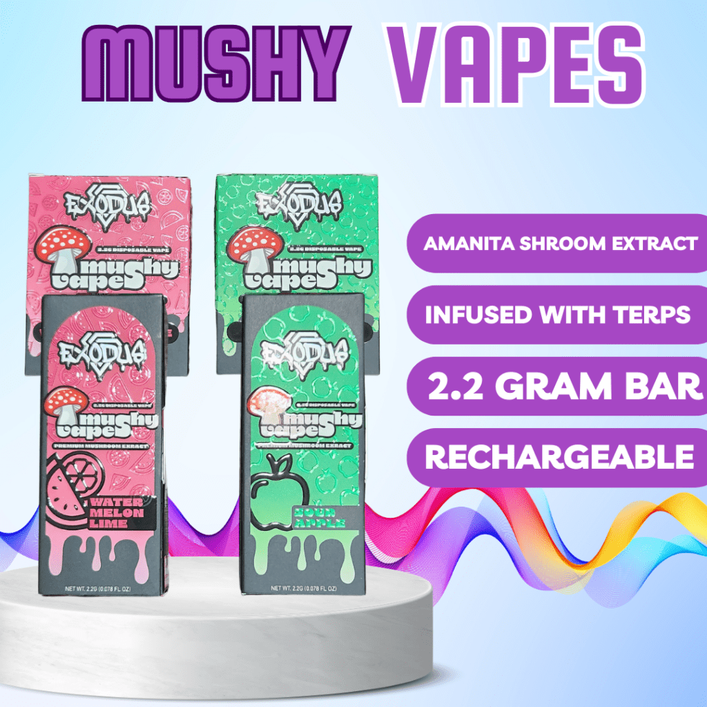 Mushy Vapes Amanita Extract Vape Bars