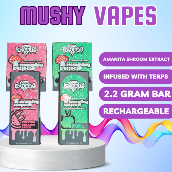 Mushy Vapes Amanita Extract 2g Bar