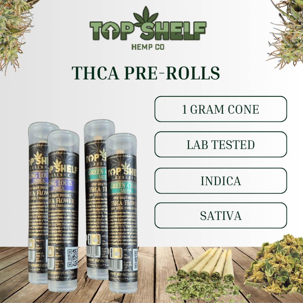 Top Shelf THCA Pre Rolls