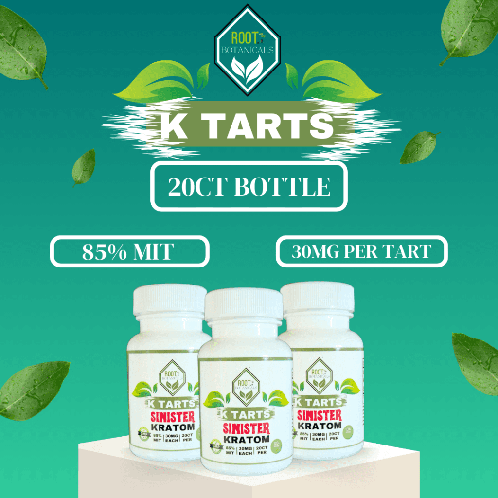 K Tarts Kratom Extract Flavored Tablets