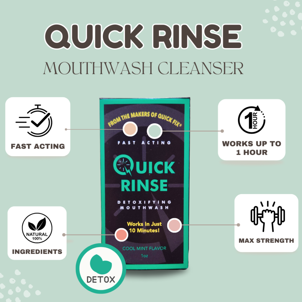 Quick Rinse Detox Mouthwash Formula