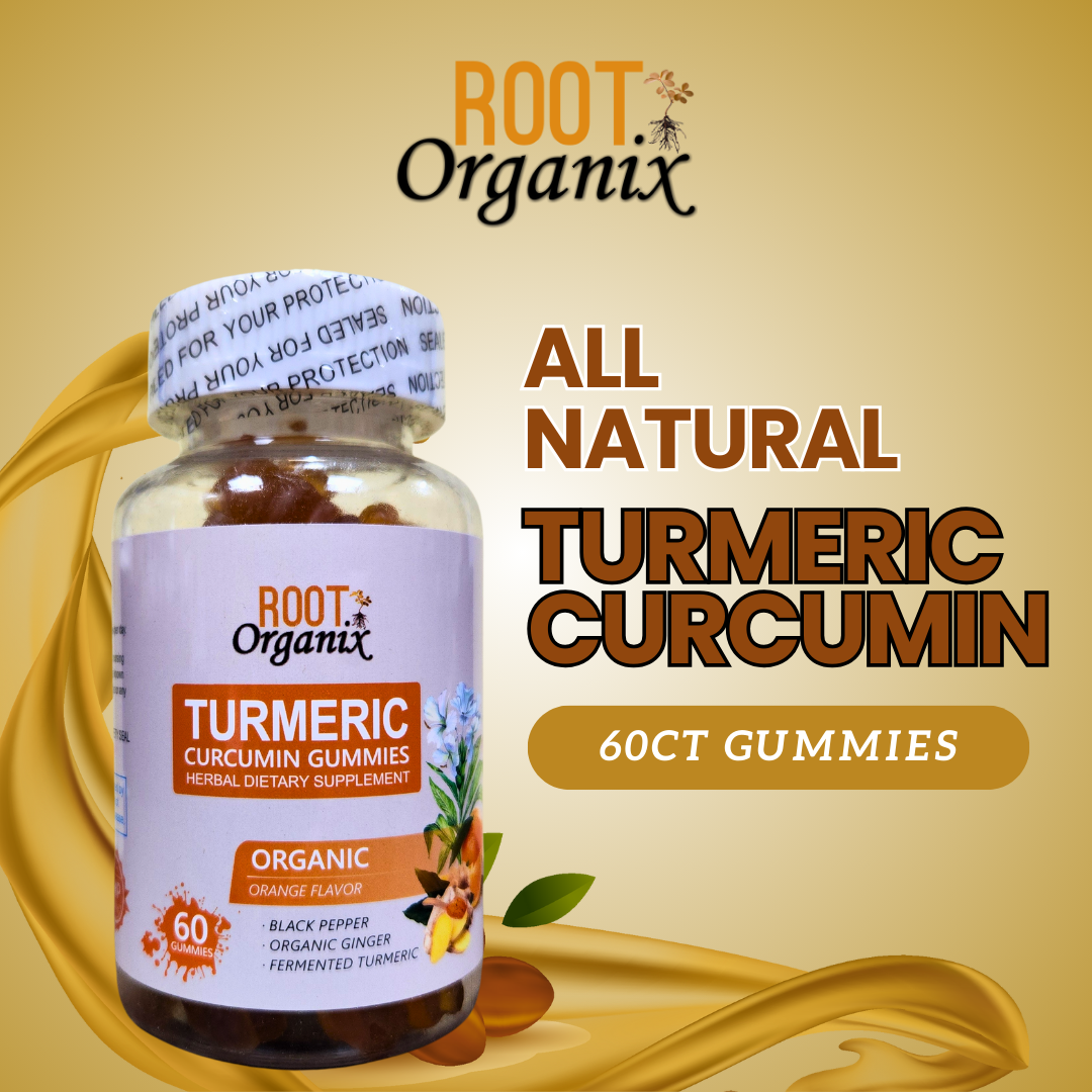 Root Organix Turmeric Curcumin Gummies
