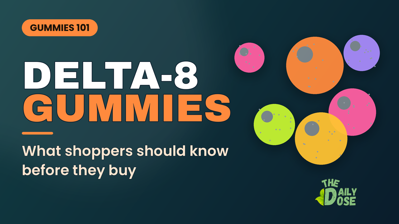 Delta 8 THC gummies - what shoppers should know - The Daily Dose